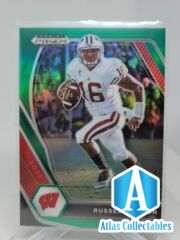 2021 Panini Prizm Draft Picks NFL Football Russell Wilson Green Wave Seattle 8